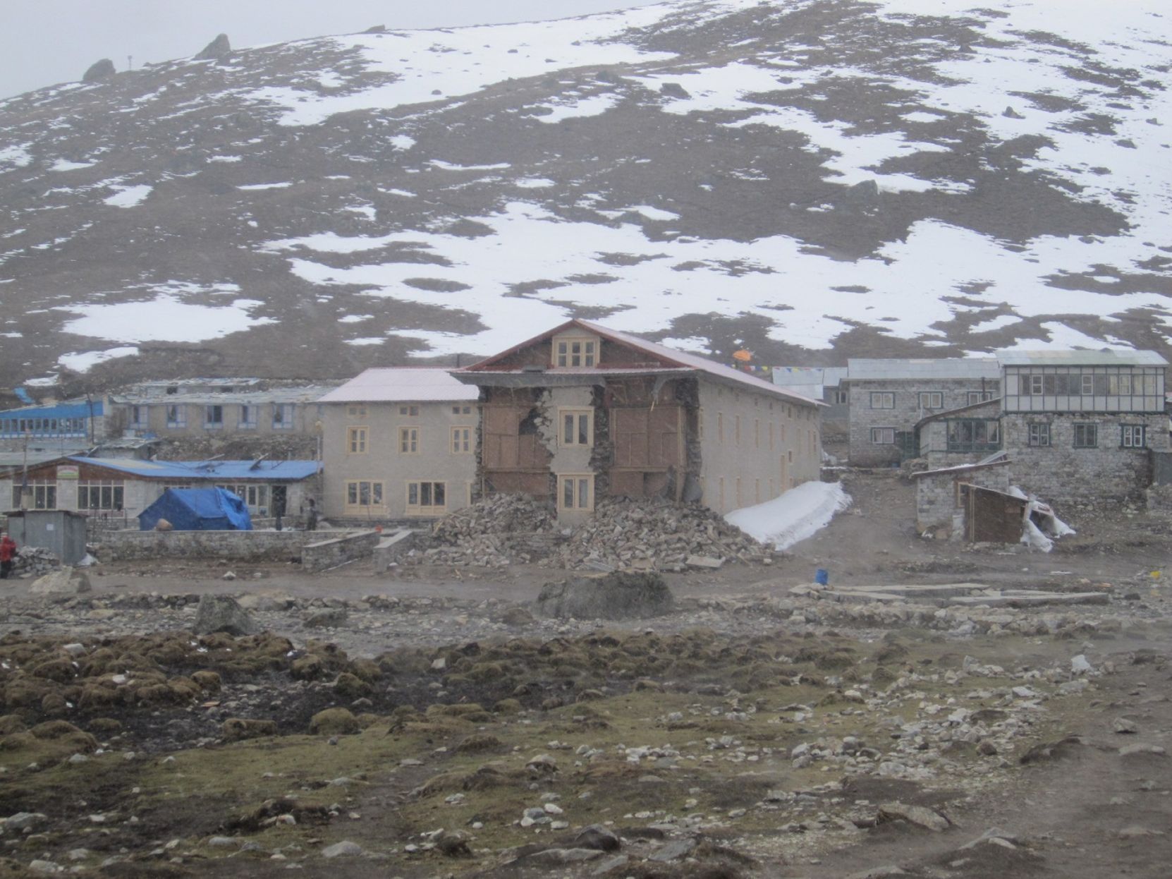 After the earthquake